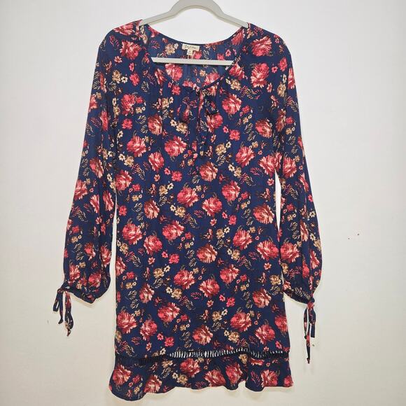 Lily White Women's Pullover Floral Dress. Size XS. - Picture 1 of 10